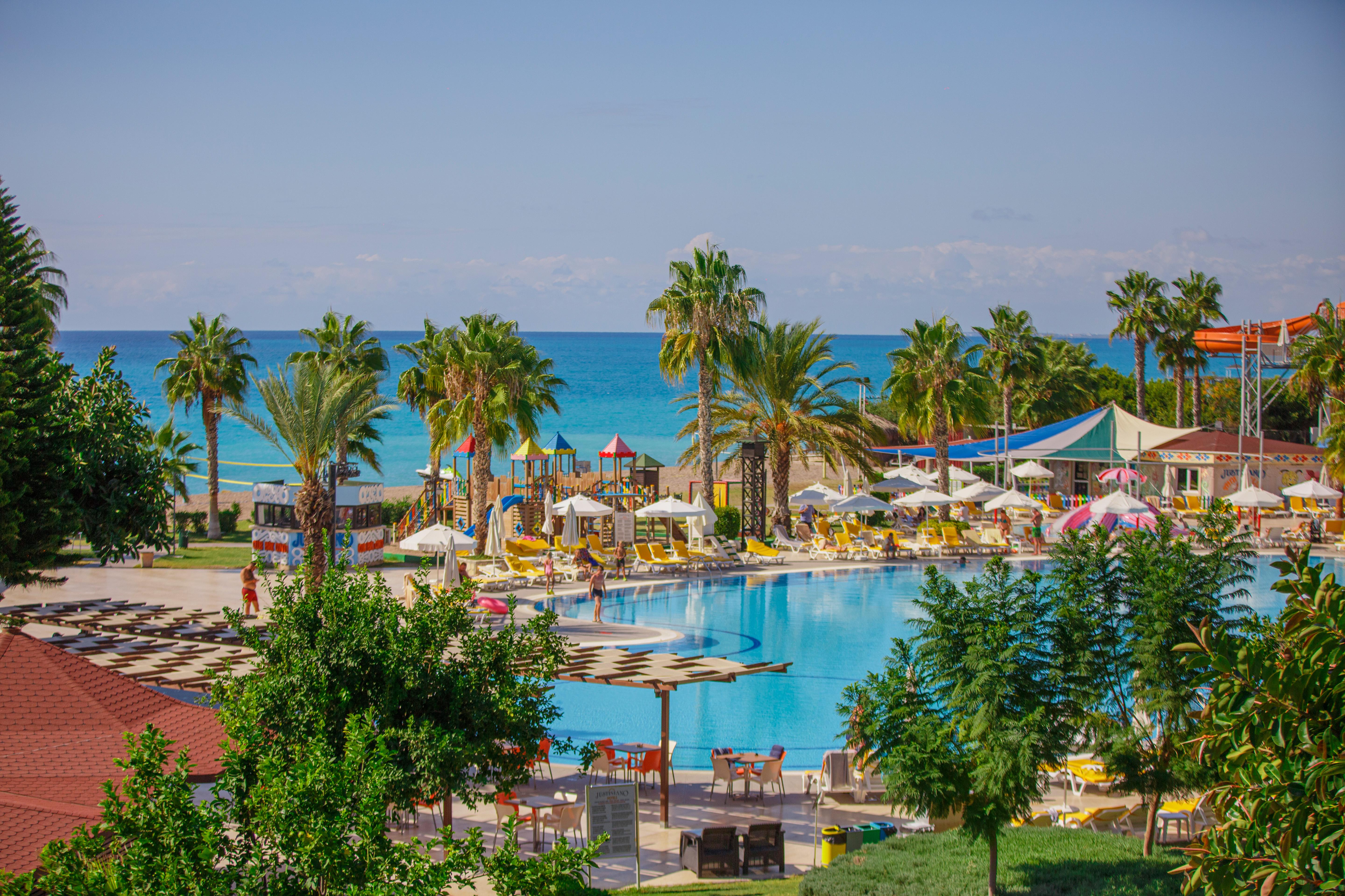 Justiniano Club Park Conti Hotel Okurcalar Exterior foto